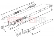 DUCATI 2000 Sporttouring ST2 FRONT FORK » FRONT SUSPENSION