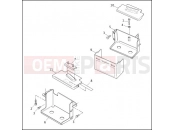 HARLEY-DAVIDSON DYNA SUPER GLIDE CONVERTIBLE  - FXDS CONV BATTERY TRAY