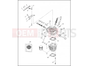 HARLEY-DAVIDSON DYNA SUPER GLIDE CONVERTIBLE  - FXDS CONV CYLINDERS, VALVES & HEADS - VÂ²â¢ EVOLUTION