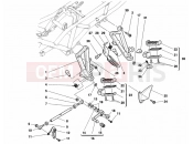DUCATI 2000 Sporttouring ST2 FOOTRESTS, LEFT » UNCLASSIFIED