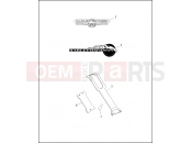 Harley-Davidson 1994 DYNA DYNA WIDE GLIDE  - FXDWG FUEL TANK TRIM