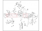 Harley-Davidson 1994 SIDECAR FLHTC/I SIDECAR  - SIDECAR FOR FLHTC/I WINDSHIELD (1 OF 2)