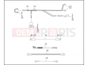 Harley-Davidson 1994 TOURING ULTRA CLASSIC  - FLHTCU WIRING HARNESS, MISCELLANEOUS - 1994