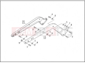 Harley-Davidson 1993 SOFTAIL FAT BOY  - FLSTF REAR FENDER SUPPORTS