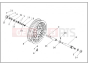Harley-Davidson 1992 FXR SUPER GLIDE  - FXR SIDECAR WHEEL