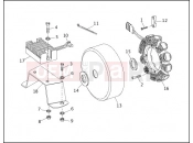 ALTERNATOR & REGULATOR - Harley-Davidson FLHTC SIDECAR - SIDECAR FOR FLHTC 1992