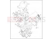 SEAT - Harley-Davidson FLHTC SIDECAR - SIDECAR FOR FLHTC 1992