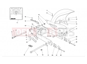 DUCATI 2005 Monster 1000 S SWINGARM AND CHAIN