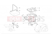 DUCATI 2005 Monster 1000 S BATTERY BOX MOUNT