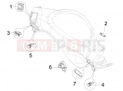 PIAGGIO Fly 150 (LBMM57) Selectors - Switches - Buttons