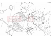 DUCATI 2020 Scrambler Full Throttle Horizontal Cylinder Head Valves