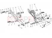 DUCATI Monster 600 Dark FOOTREST » FRAME