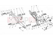 DUCATI 1999 Monster 600 Dark City FOOTREST » FRAME