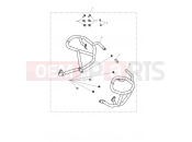 TRIUMPH Tiger 800 XRT Engine Dresser Bar Kit