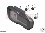 BMW Motorrad BMW 2020 C models C 400 X (0C09, 0C19) Instrument cluster | Instrument cluster