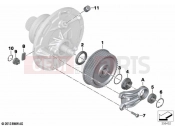 BMW Motorrad BMW 2020 C models C evolution (0C03) Planetary gear, separate components I