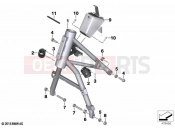 BMW Motorrad BMW 2020 C models C evolution (0C03) Front frame
