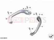 BMW Motorrad BMW 2020 C models C evolution (0C03) Grab handles | Grab handles