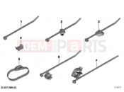 BMW Motorrad BMW 2020 C models C evolution (0C03) Cable tie, cable tie with holder