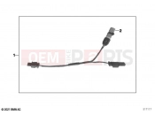 BMW Motorrad BMW 2020 C models C evolution (0C03) Adapter lead, fan