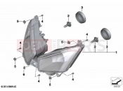 BMW Motorrad BMW 2020 C models C evolution (0C03) Headlight