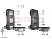 BMW Motorrad BMW 2022 C models CE04 (0C51, 0C53) Additional switch special vehicle right 2 | Additional switch special vehicle right 2