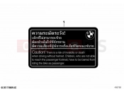BMW Motorrad BMW 2020 F models F 750 GS (0B08, 0B18) Signs | Signs