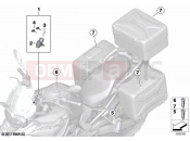 BMW Motorrad BMW 2020 F models F 750 GS (0B08, 0B18) Single key locking system EWS 4 | Single key locking system EWS 4