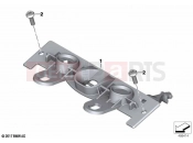 BMW Motorrad BMW 2020 F models F 750 GS (0B08, 0B18) Seat bench locking system | Seat bench locking system