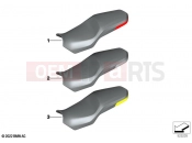 BMW Motorrad BMW 2020 F models F 750 GS (0B08, 0B18) Seat bench 3 | Seat bench 3