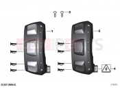 BMW Motorrad BMW 2020 F models F 750 GS (0B08, 0B18) Additional switch special vehicle left | Additional switch special vehicle left