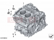 BMW Motorrad BMW 2020 F models F 750 GS (0B08, 0B18) Engine housing | Engine housing