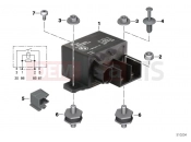 BMW Motorrad BMW 2020 F models F 750 GS (0B08, 0B18) Starter relay | Starter relay