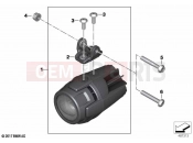BMW Motorrad BMW 2020 F models F 750 GS (0B08, 0B18) LED additional headlight 