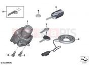 BMW Motorrad BMW 2021 F models F 850 GS (0B09, 0B19) Radio-controlled locking system | Radio-controlled locking system