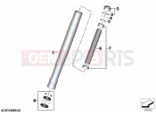 BMW Motorrad BMW 2021 F models F 850 GS (0B09, 0B19) Stanchion | Stanchion