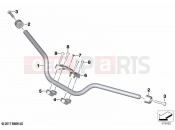 BMW Motorrad BMW 2021 F models F 850 GS (0B09, 0B19) Handlebar | Handlebar