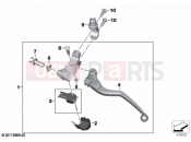 BMW Motorrad BMW 2021 F models F 850 GS (0B09, 0B19) Clutch control assembly | Clutch control assembly