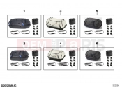 BMW Motorrad BMW 2021 F models F 850 GS (0B09, 0B19) Rear pocket | Rear pocket
