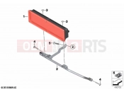 BMW Motorrad BMW 2021 F models F 850 GS (0B09, 0B19) Stop signal transmitter, front | Stop signal transmitter, front
