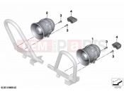 BMW Motorrad BMW 2021 F models F 850 GS (0B09, 0B19) Signal system, electronic | Signal system, electronic