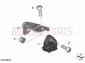 BMW Motorrad BMW 2021 F models F 850 GS (0B09, 0B19) Acceleration sensor emerg.call system | Acceleration sensor emerg.call system