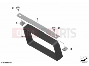 BMW Motorrad BMW 2021 F models F 850 GS (0B09, 0B19) Additional battery holder | Additional battery holder