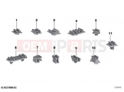 BMW Motorrad BMW 2021 F models F 850 GS (0B09, 0B19) Plug-in connection bracket | Plug-in connection bracket