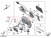 BMW Motorrad BMW 2021 F models F 850 GS (0B09, 0B19) Preparation for navigation system | Preparation for navigation system