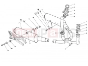 DUCATI 1999 Monster 750 EXHAUST SYSTEM » EXHAUST SYSTEM