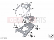 Luggage grid | Luggage grid - BMW Motorrad F 850 GS (0B39) 2021
