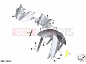 Front-wheel cover | Front-wheel cover - BMW Motorrad F 850 GS (0B39) 2021