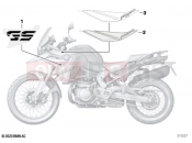 Stick-on label 2 | Stick-on label 2 - BMW Motorrad F 850 GS (0B39) 2021