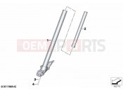 Fork slider | Fork slider - BMW Motorrad F 850 GS (0B39) 2021